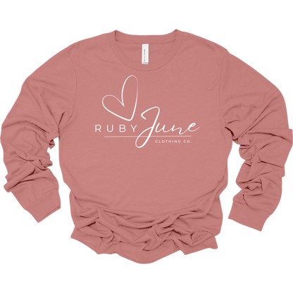 Ruby June Clothing Co. Women's Long Sleeve Graphic Tee