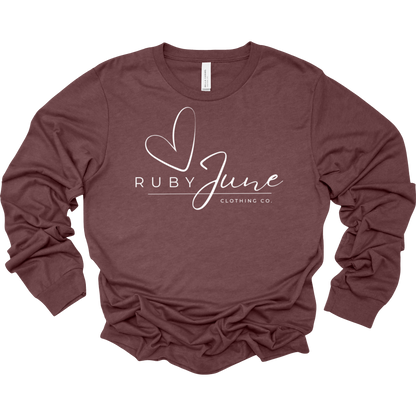 Ruby June Clothing Co. Women's Long Sleeve Graphic Tee