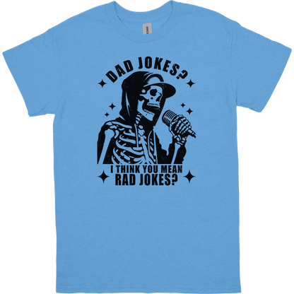 Dad Jokes You Mean Rad Jokes Men's Graphic Tee