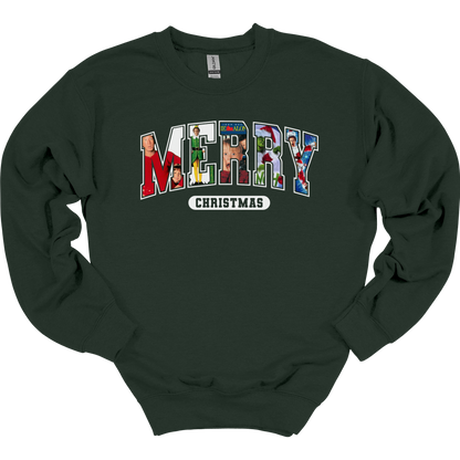 Merry Christmas Movies Women's Crewneck