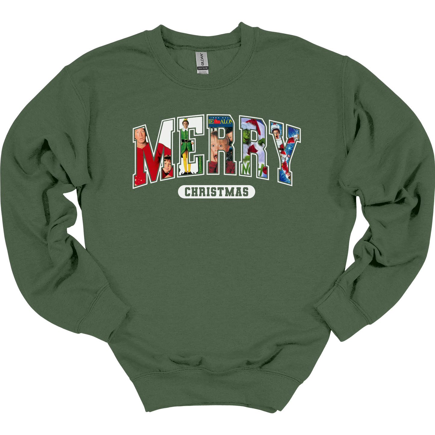 Merry Christmas Movies Women's Crewneck