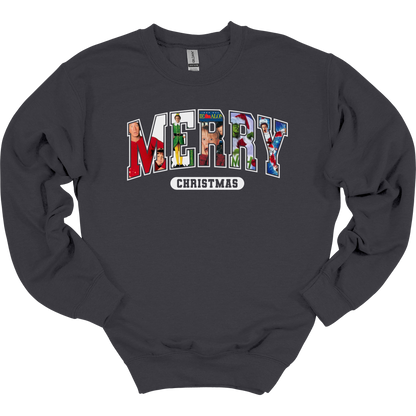 Merry Christmas Movies Women's Crewneck