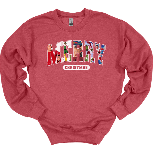 Merry Christmas Movies Women's Crewneck