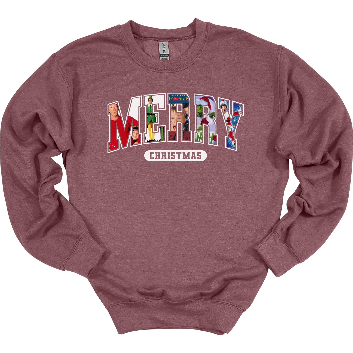 Merry Christmas Movies Women's Crewneck