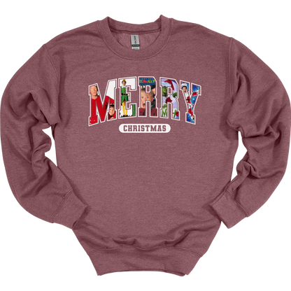 Merry Christmas Movies Women's Crewneck