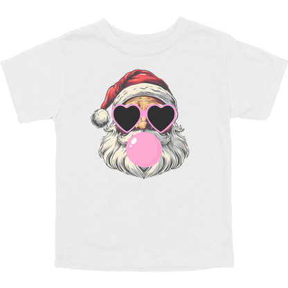 Bubblegum Santa Toddler Graphic Tee