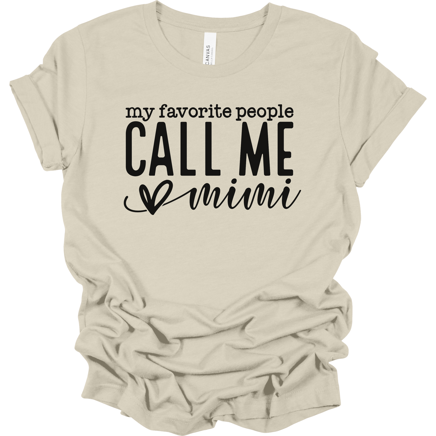 My Favorite People Call Me Mimi Women's Graphic Tee