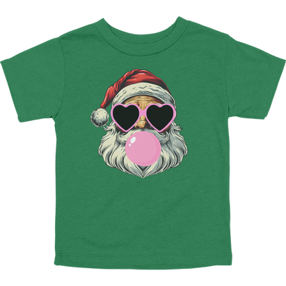 Bubblegum Santa Toddler Graphic Tee