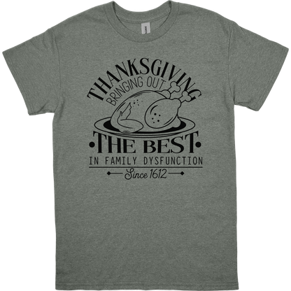 Thanksgiving Family Dysfunction Men's Graphic Tee