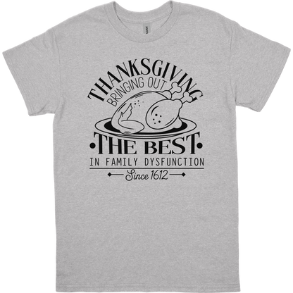 Thanksgiving Family Dysfunction Men's Graphic Tee