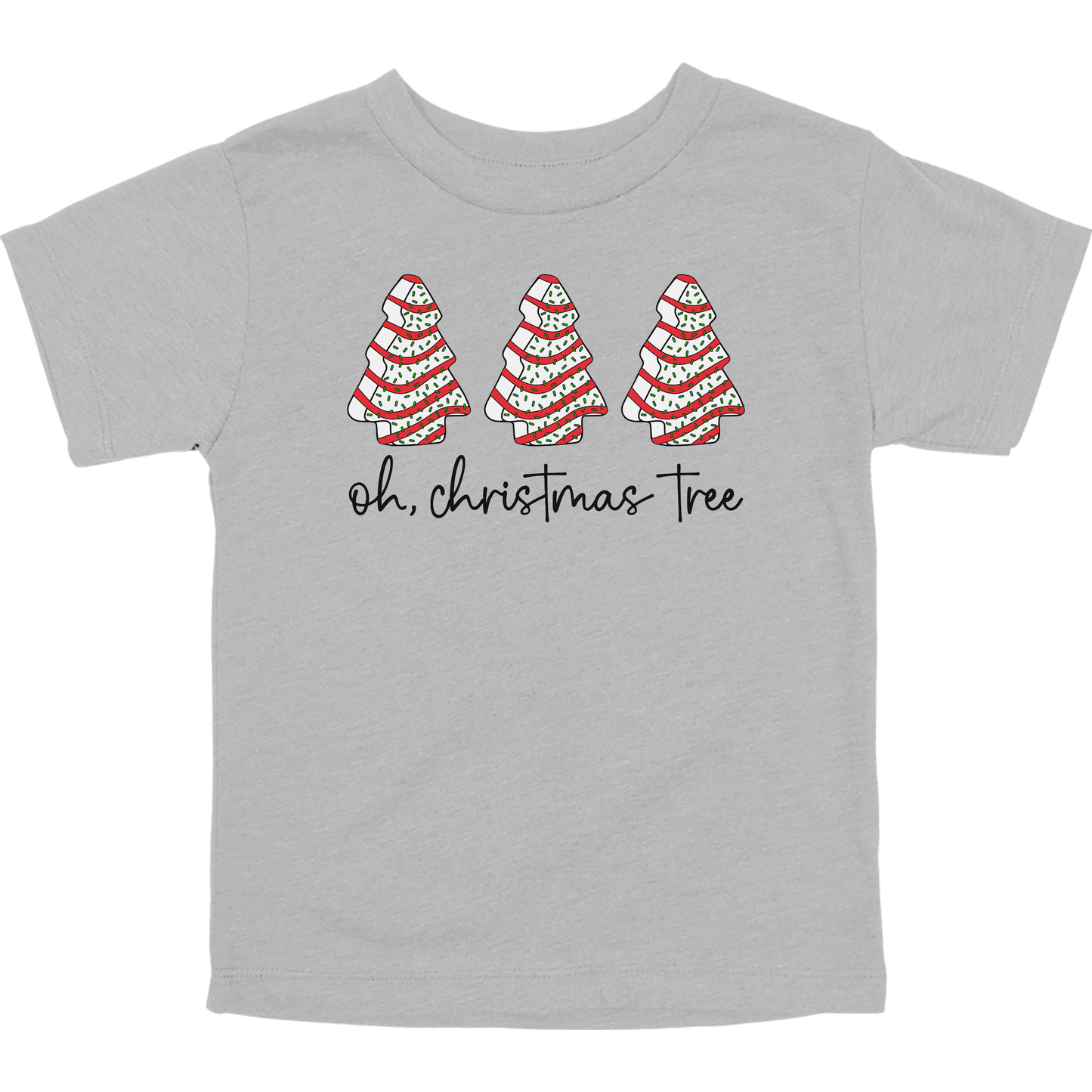 Oh Christmas Tree Cake Toddler Graphic Tee