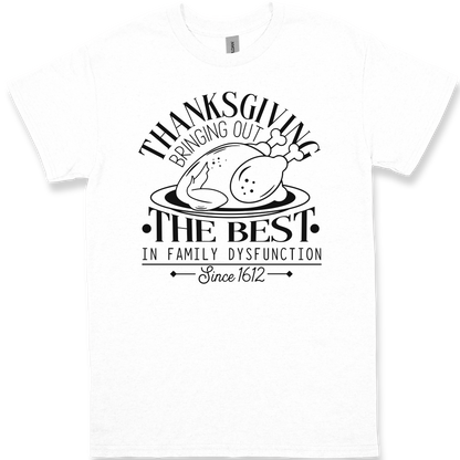 Thanksgiving Family Dysfunction Men's Graphic Tee