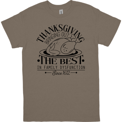 Thanksgiving Family Dysfunction Men's Graphic Tee