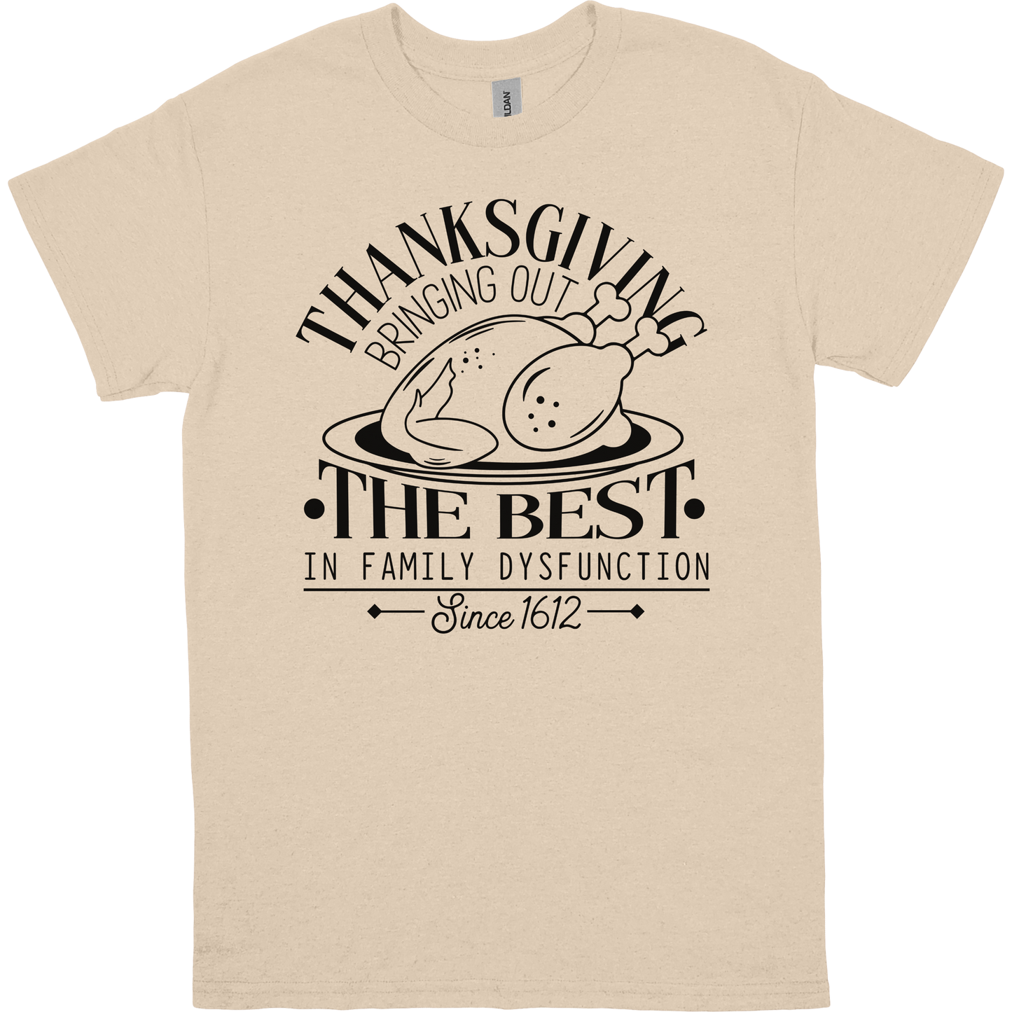 Thanksgiving Family Dysfunction Men's Graphic Tee