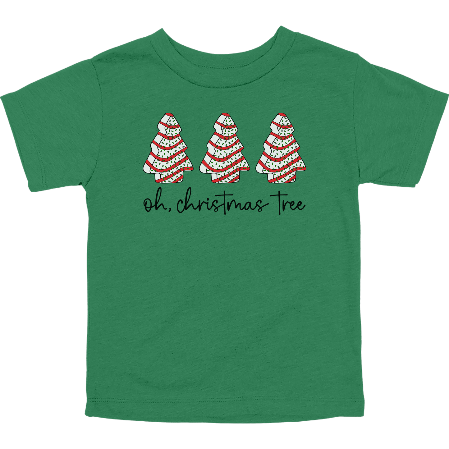 Oh Christmas Tree Cake Toddler Graphic Tee