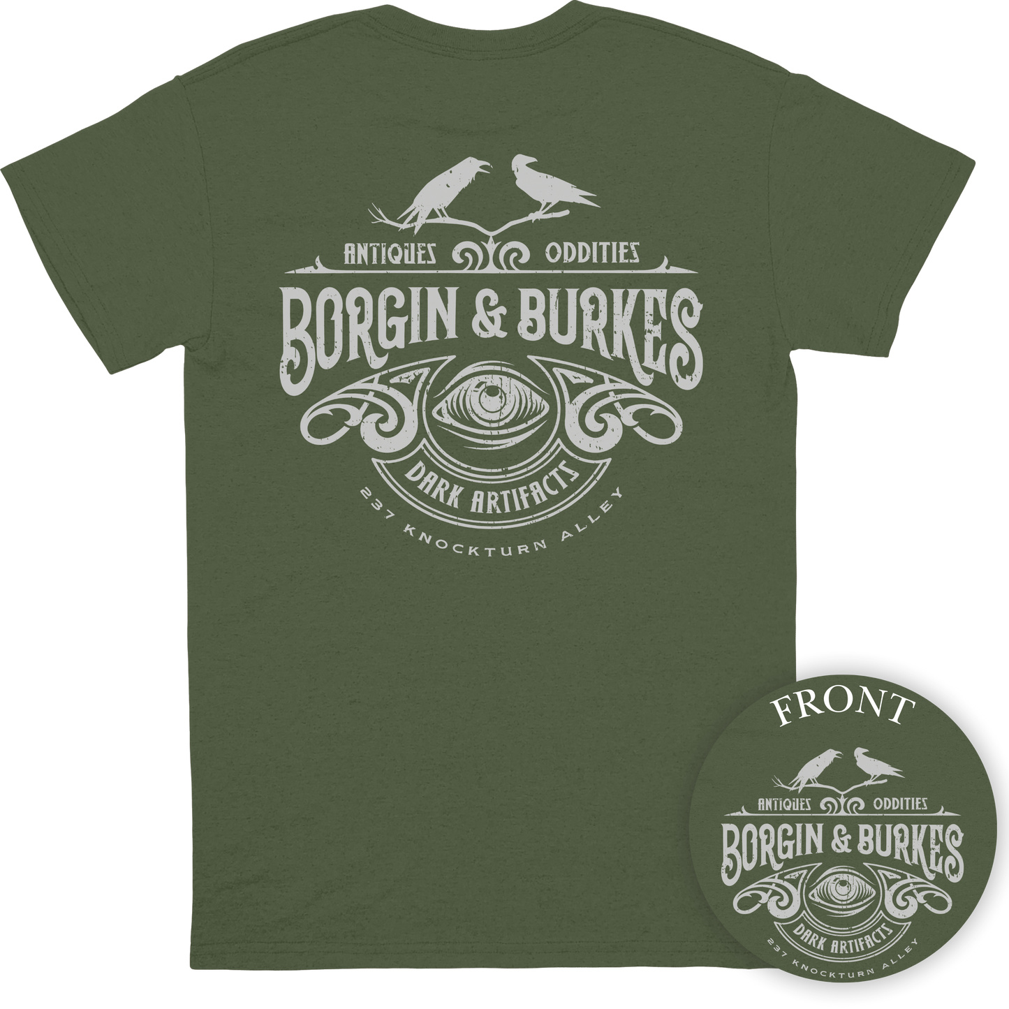 Borgin & Burkes Harry Potter Men's Graphic Tee