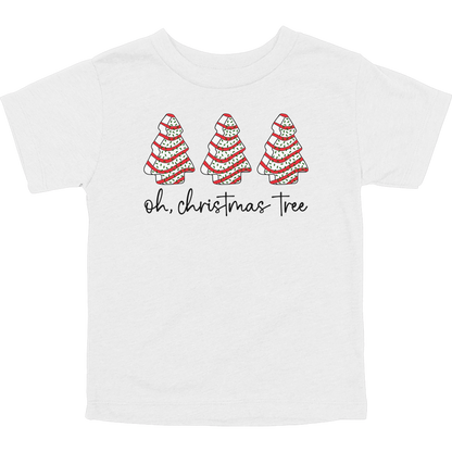 Oh Christmas Tree Cake Toddler Graphic Tee