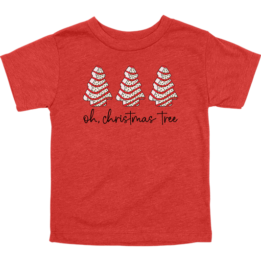 Oh Christmas Tree Cake Toddler Graphic Tee