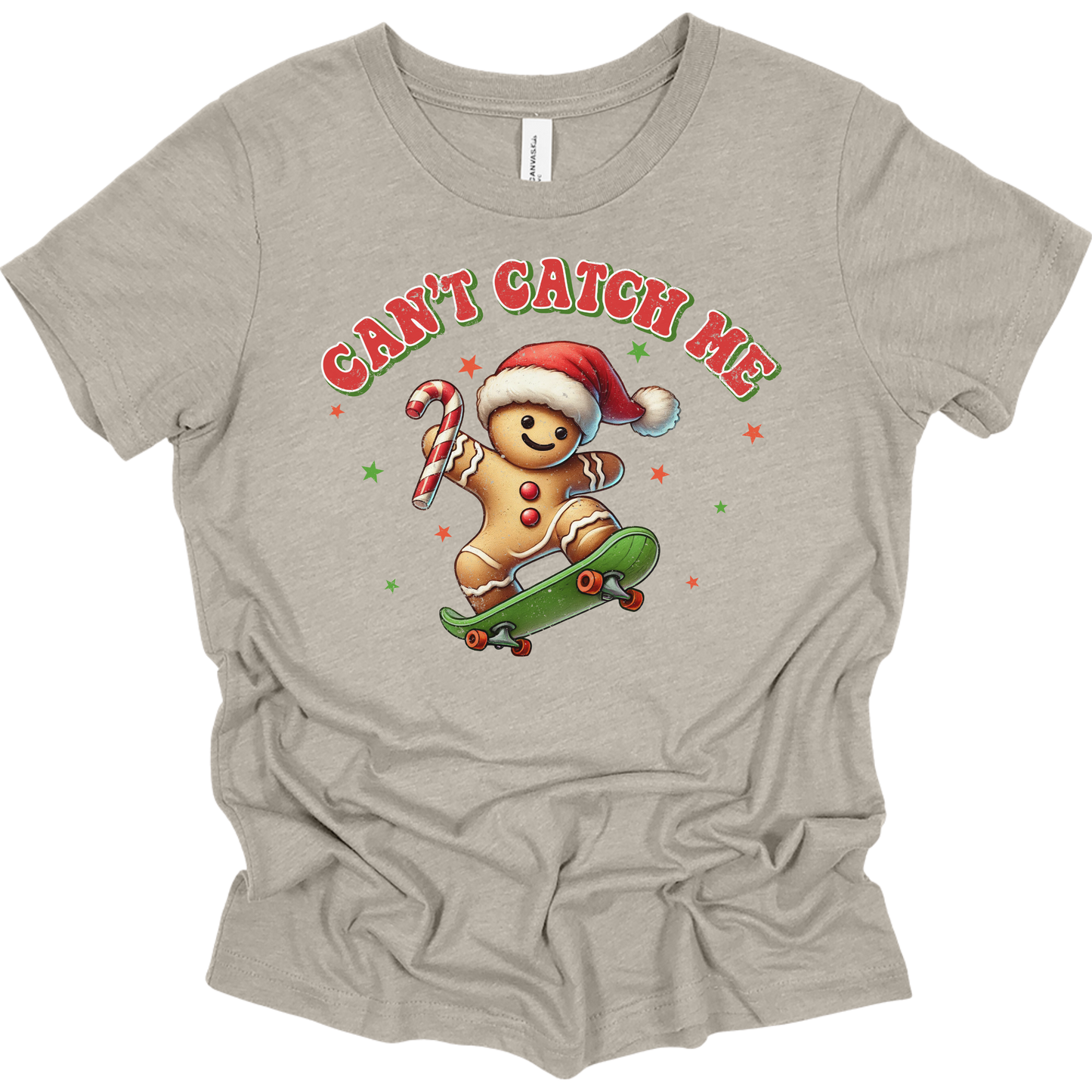 Gingerbread Man Youth Graphic Tee