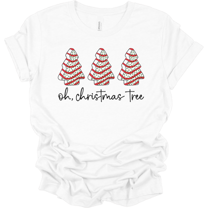 Oh Christmas Tree Cake Women's Graphic Tee