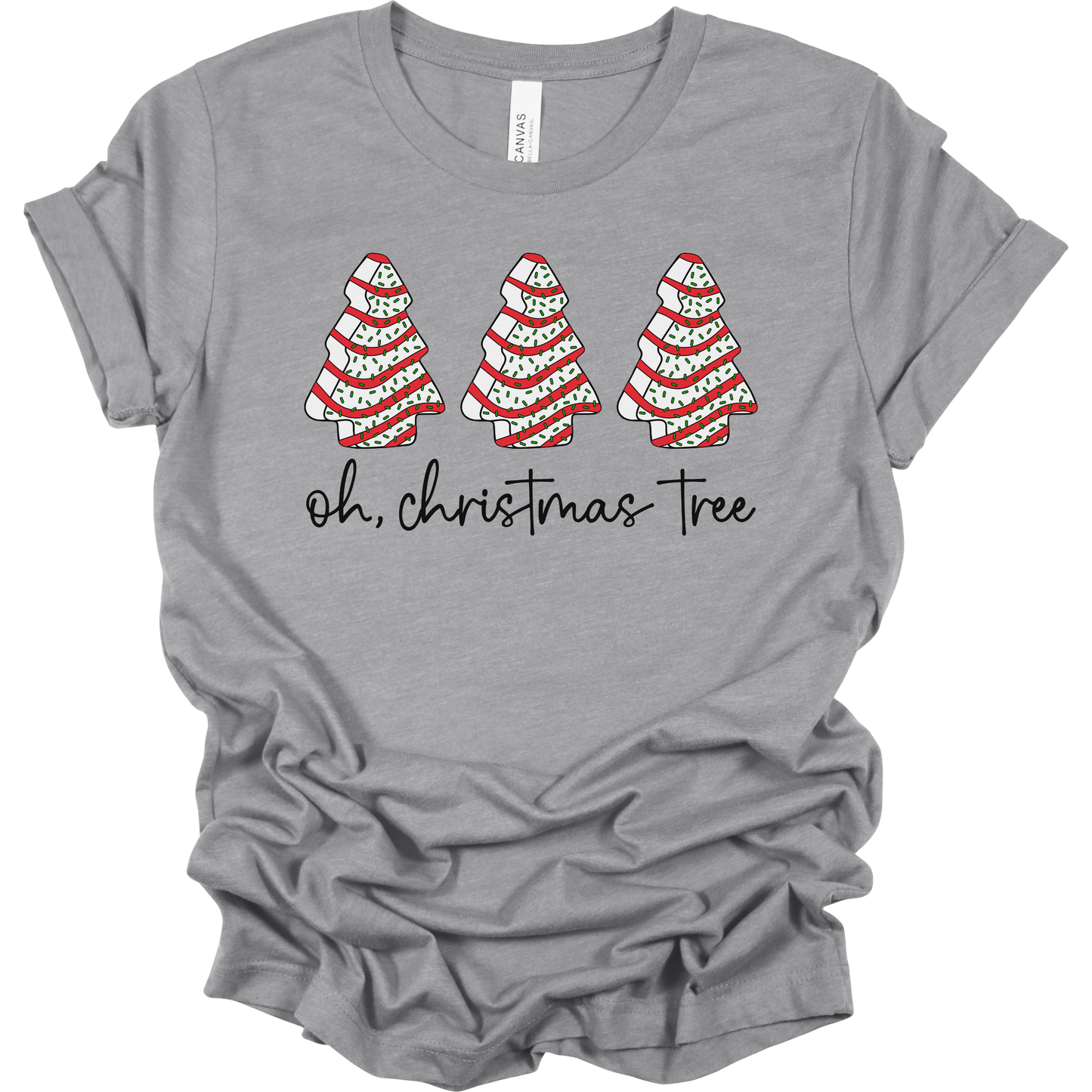 Oh Christmas Tree Cake Women's Graphic Tee