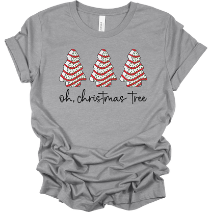 Oh Christmas Tree Cake Women's Graphic Tee