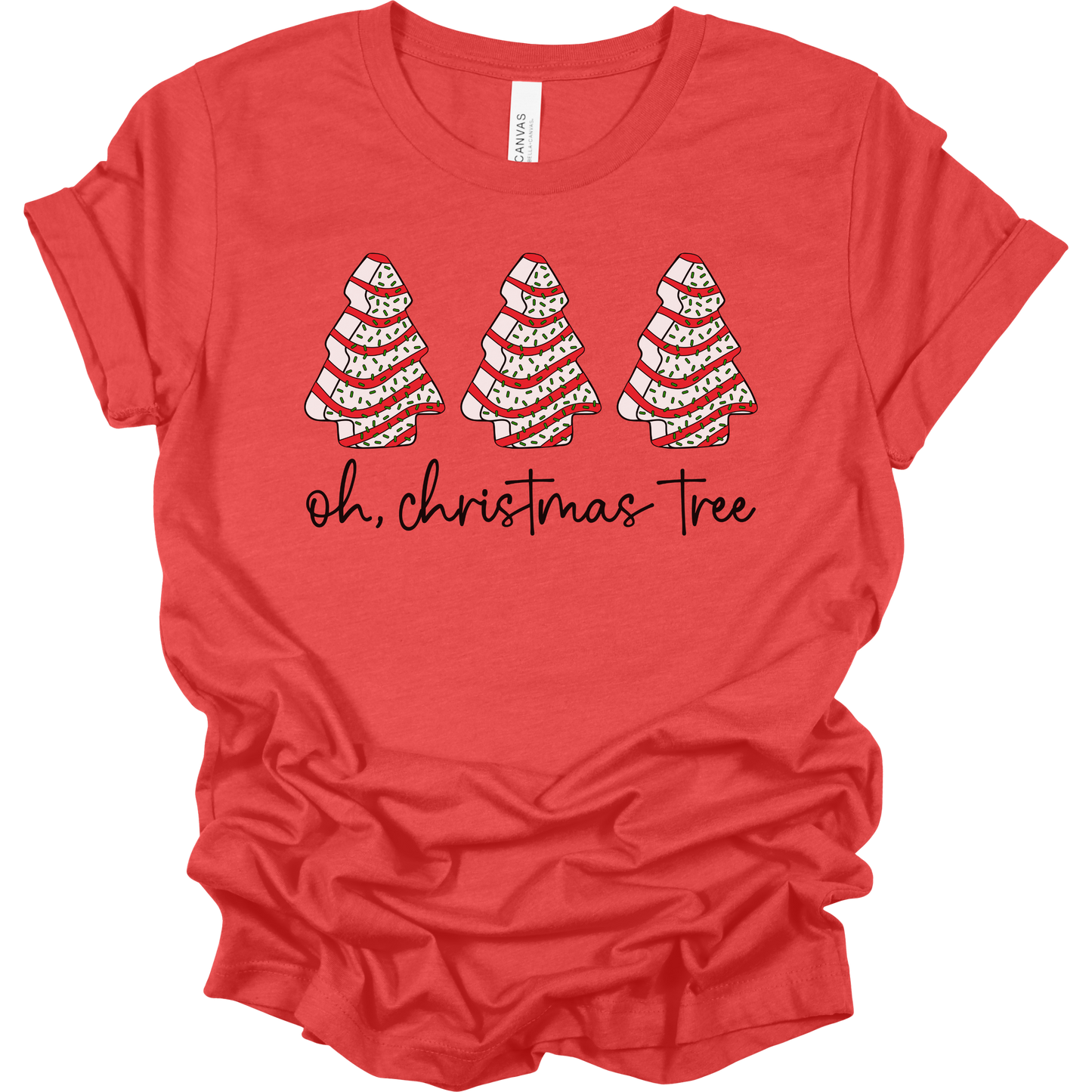 Oh Christmas Tree Cake Women's Graphic Tee