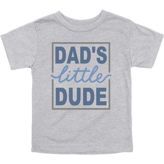 Dad's Little Dude Toddler Graphic Tee