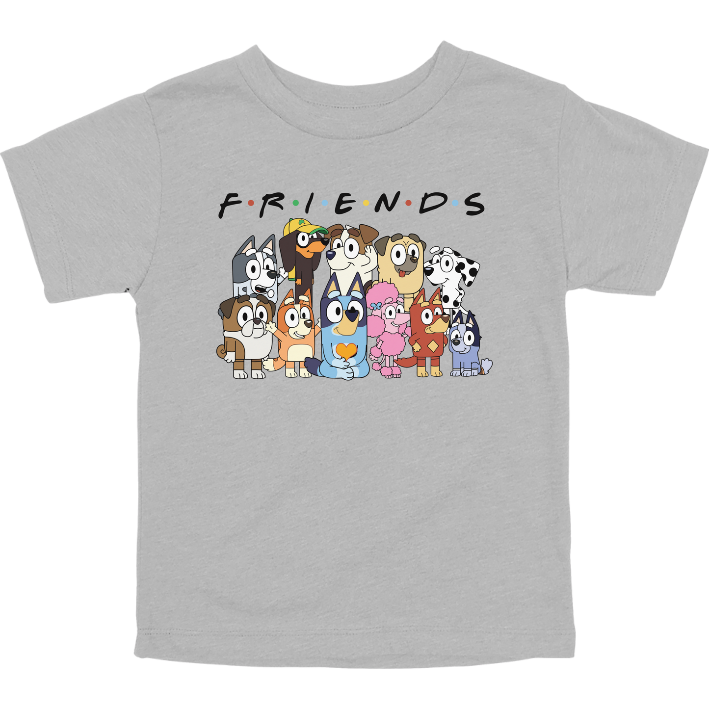 Bluey F.R.I.E.N.D.S Toddler Graphic Tee