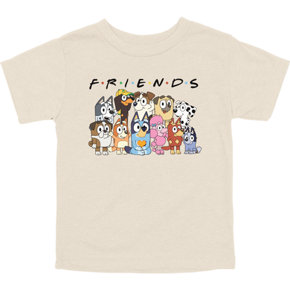 Bluey F.R.I.E.N.D.S Toddler Graphic Tee