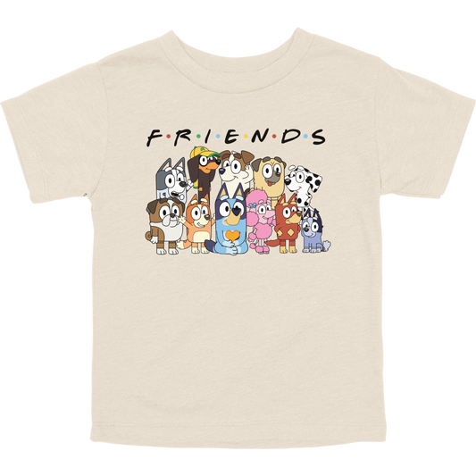 Bluey F.R.I.E.N.D.S Toddler Graphic Tee