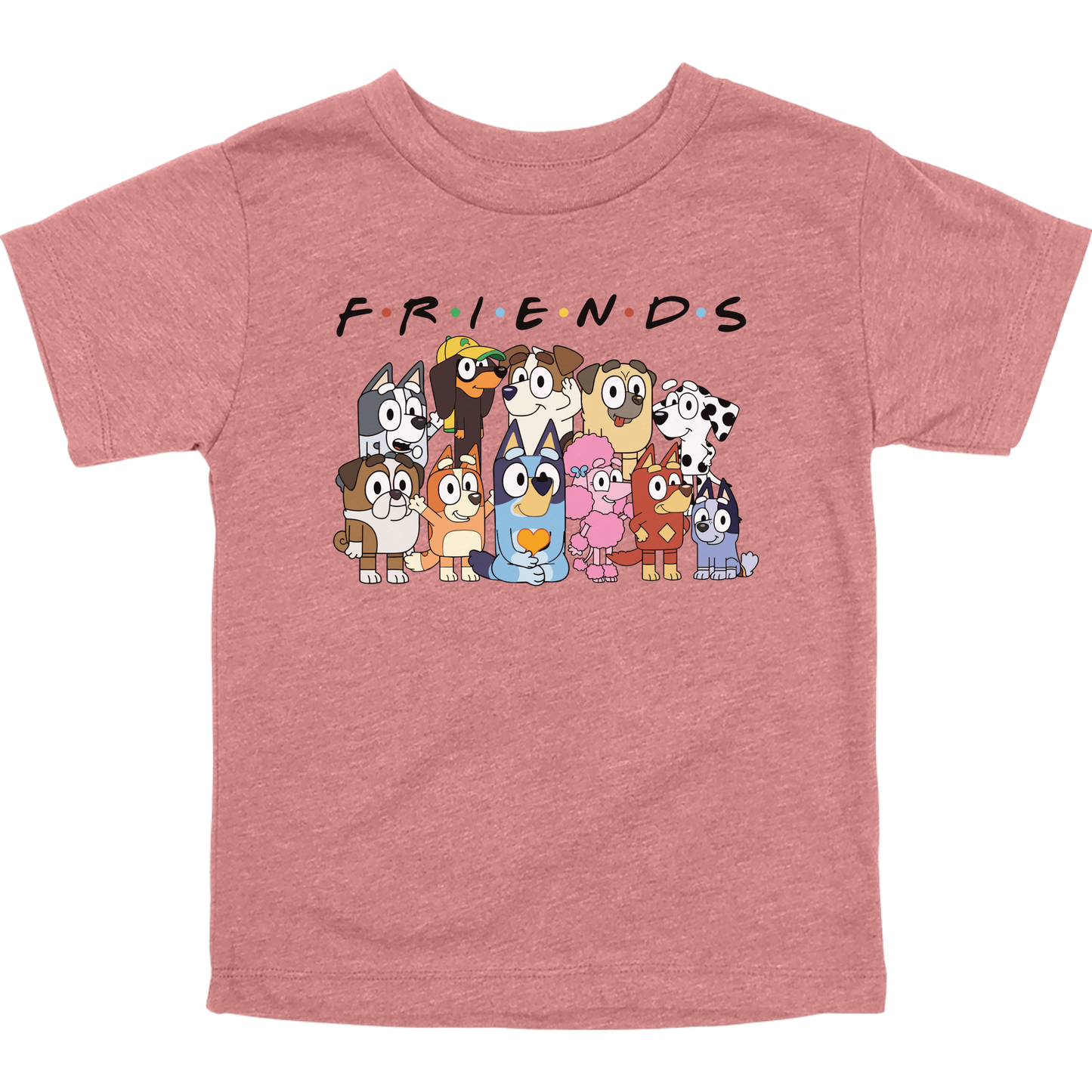 Bluey F.R.I.E.N.D.S Toddler Graphic Tee