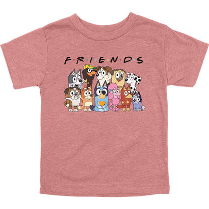 Bluey F.R.I.E.N.D.S Toddler Graphic Tee