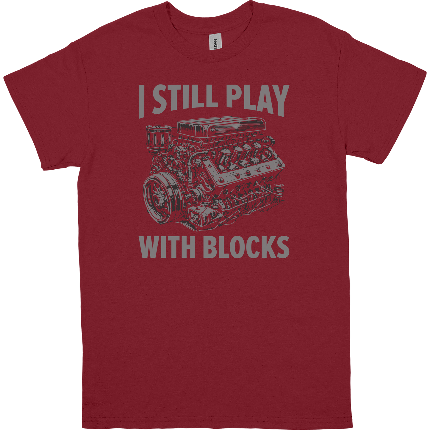 I Still Play with Blocks Men's Graphic Tee