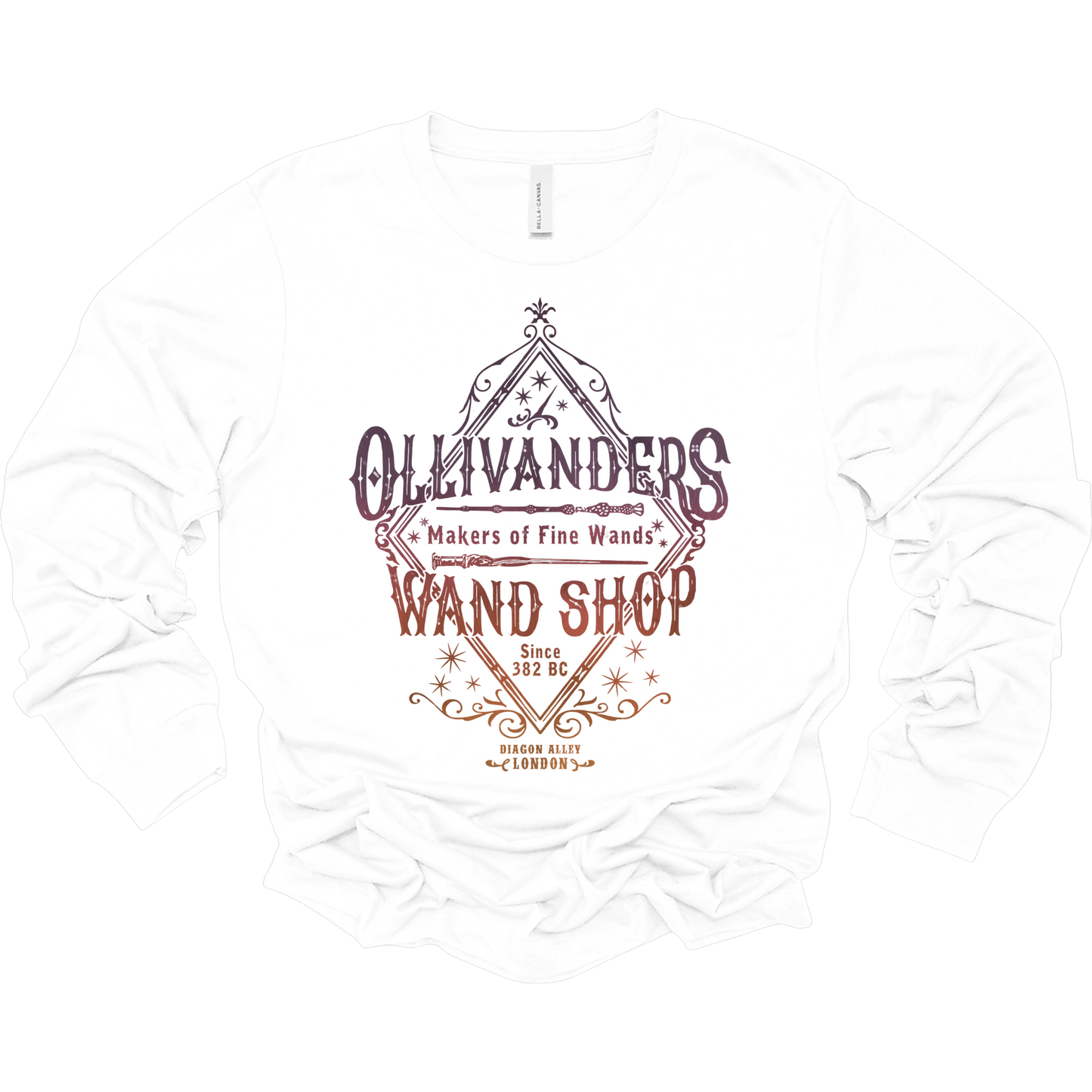 Ollivander's Wand Shop Women's Long Sleeve Graphic Tee