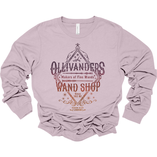 Ollivander's Wand Shop Women's Long Sleeve Graphic Tee