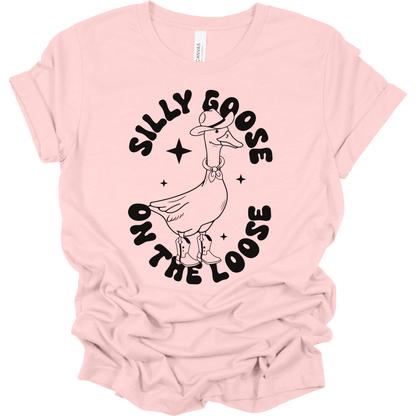 Silly Goose on the Loose Women's Graphic Tee