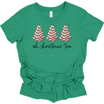 Oh Christmas Tree Cake Youth Graphic Tee