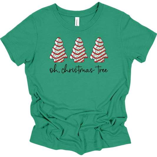 Oh Christmas Tree Cake Youth Graphic Tee