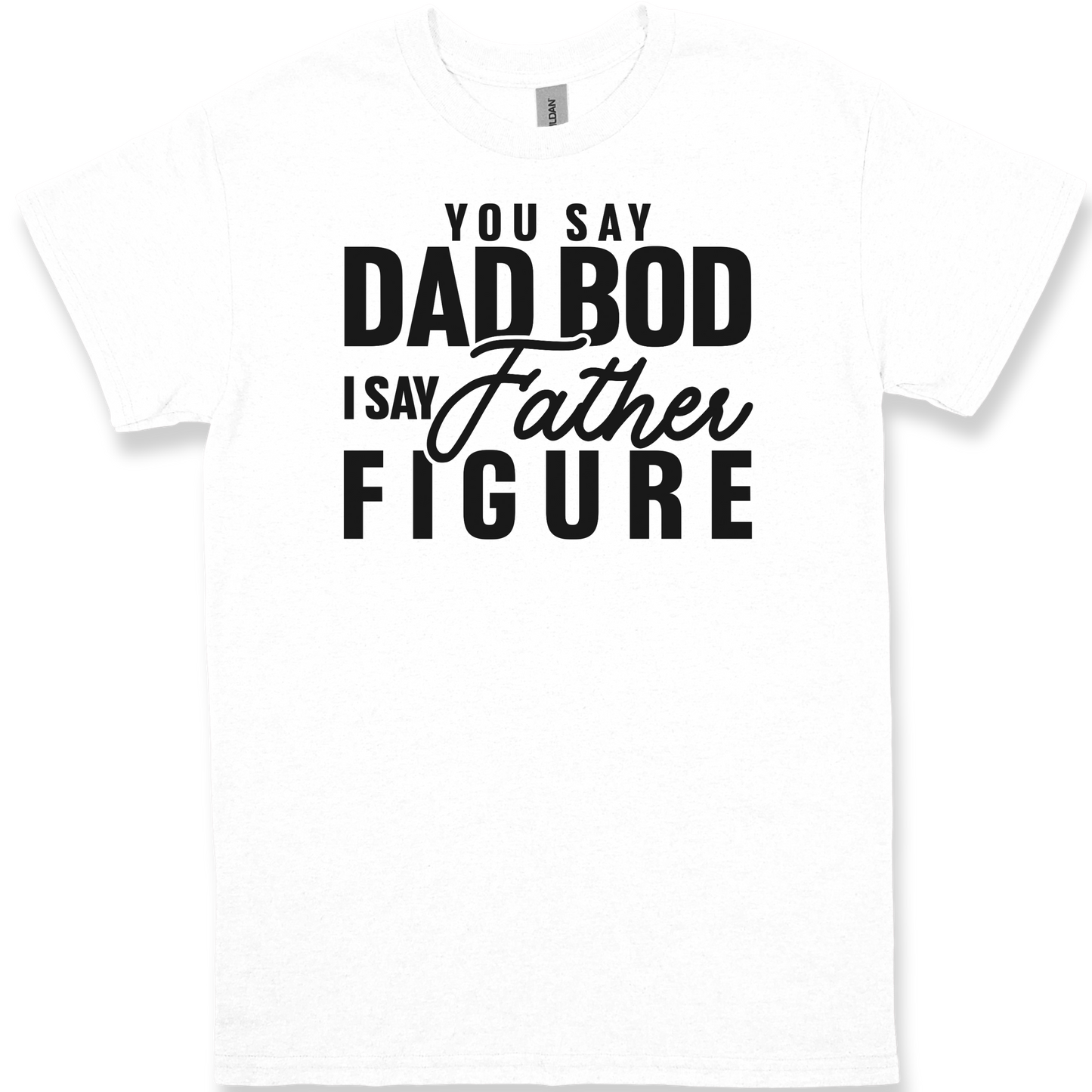 Dad Bod Father Figure Men's Graphic Tee