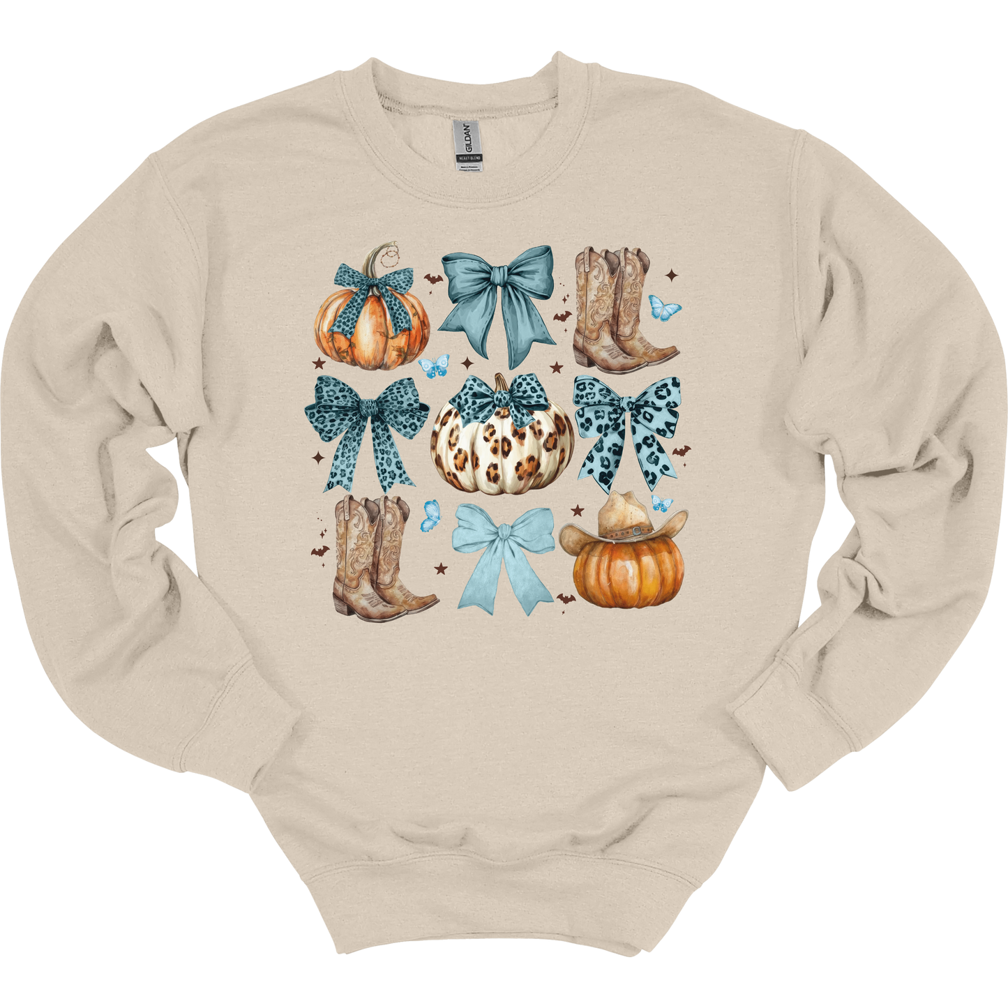 Fall Western Coquette Women's Crewneck