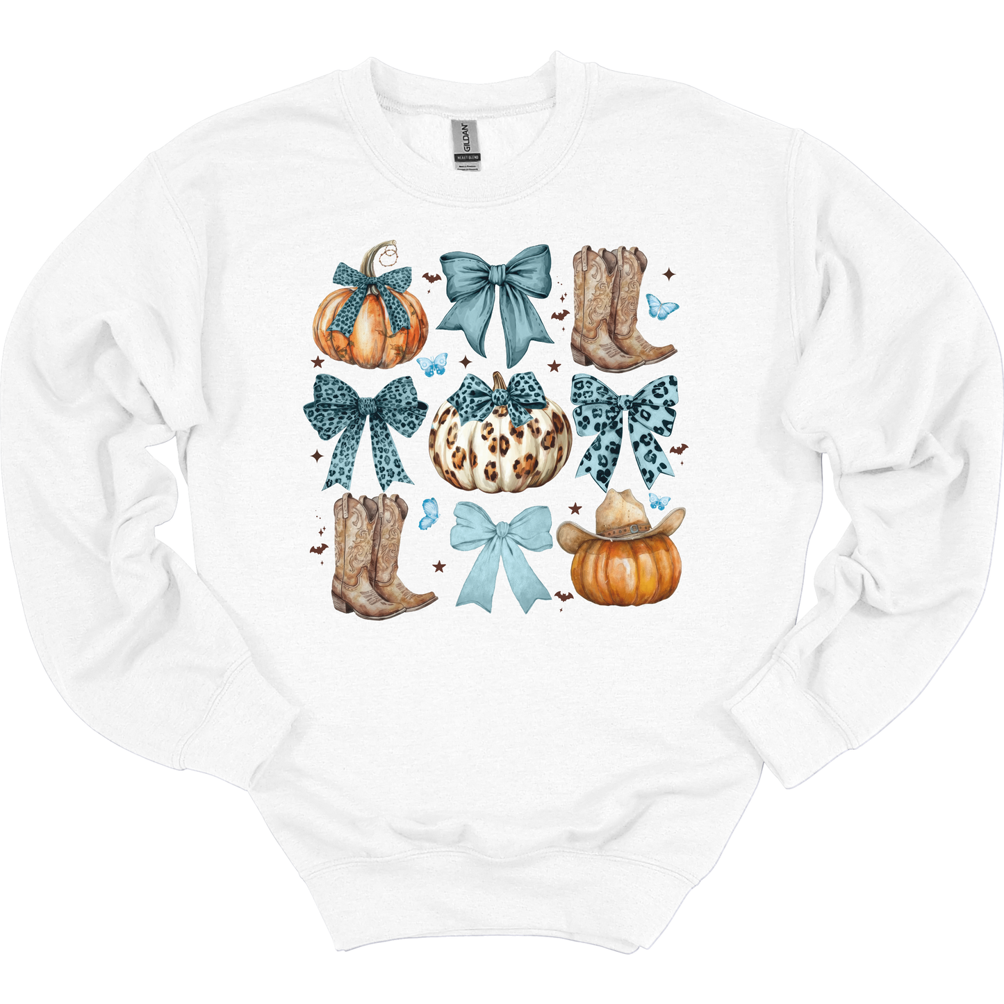 Fall Western Coquette Women's Crewneck