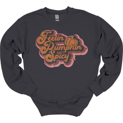 Feelin Pumpkin Spicy Women's Crewneck