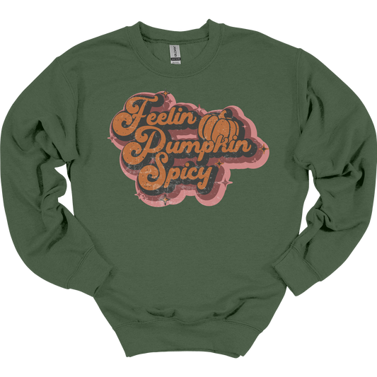 Feelin Pumpkin Spicy Women's Crewneck