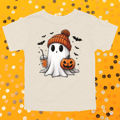 Chill Ghost Beanie Toddler Tee