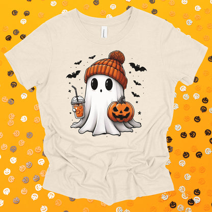 Chill Ghost with Beanie Youth Tee