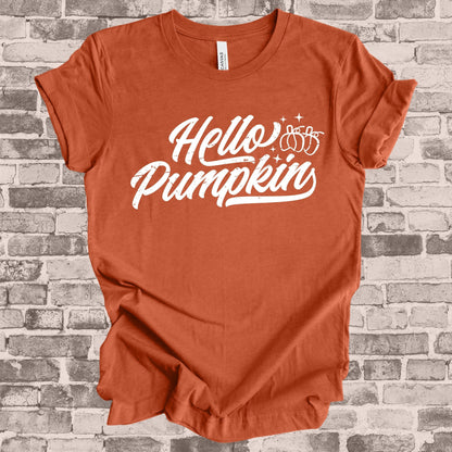 Hello Pumpkin Women's Graphic Tee