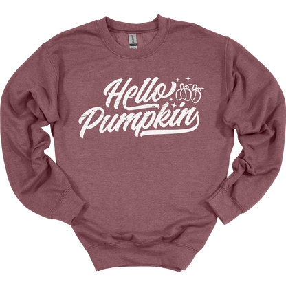 Hello Pumpkin Women's Crewneck