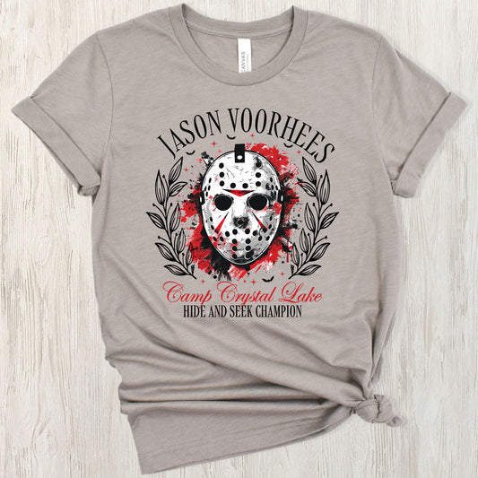 Jason Hide and Seek Graphic Tee