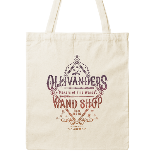 Ollivander's Wand Shop Canvas Tote Bag